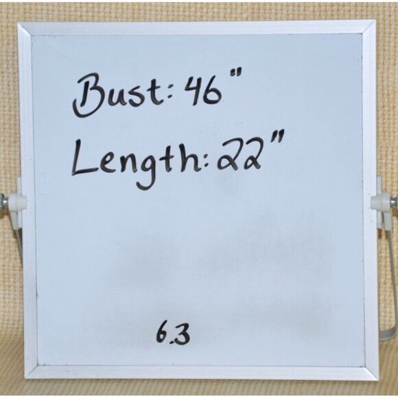 Sanctuary Ivory Button Front Collared Silky Blouse Top Size L V-Neck Career - Picture 12 of 12